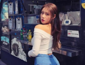 烟台美女小姐姐,海滨风情下的魅力绽放